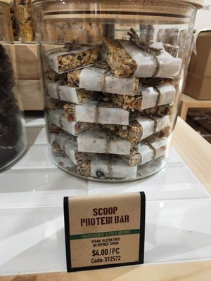Protein bar at Scoop Wholefoods - Raffles City in Central Singapore