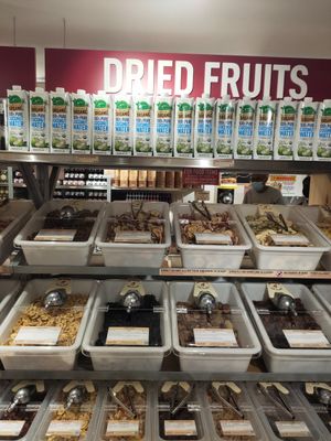 Dried fruits at Scoop Wholefoods - Raffles City in Central Singapore