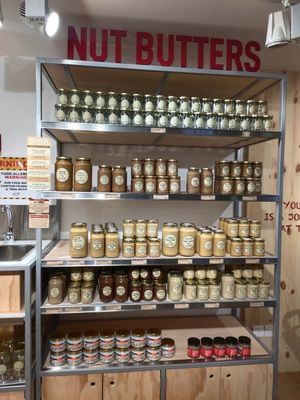 Nut butters at Scoop Wholefoods - Raffles City in Central Singapore