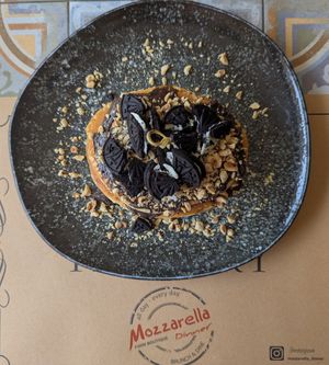 Super Vegan Pancakes Oreo at Mozzarella Dinner in Crete
