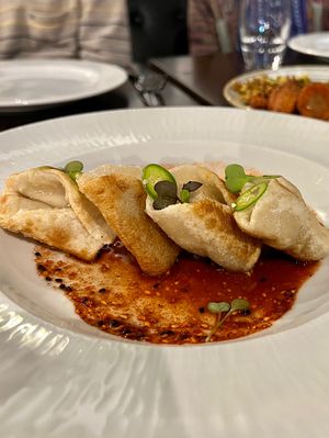 Mushroom Dumplings - INCREDIBLE! 🔥  at Jollity in Dayton