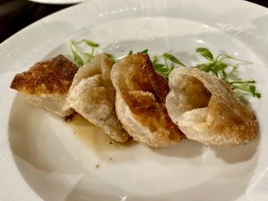 Sweet potato dumplings  #Veganuary at Jollity in Dayton