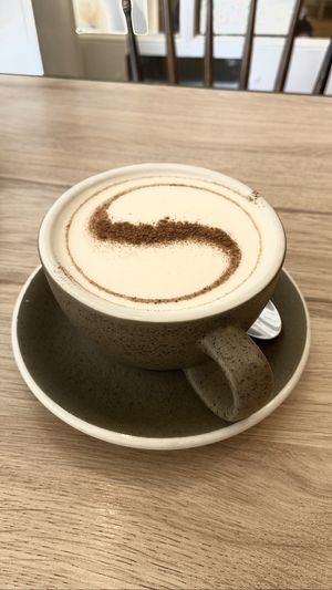 One of the best Almond Chai Lattes i’ve had!  at Cortado Cafe in Bath