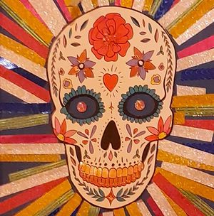 nice decoration, muy mexicano at La Papaya in Poznan