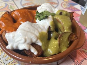 Papas Bandera  at La Papaya in Poznan