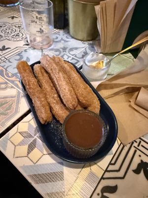 Churros   at La Papaya in Poznan