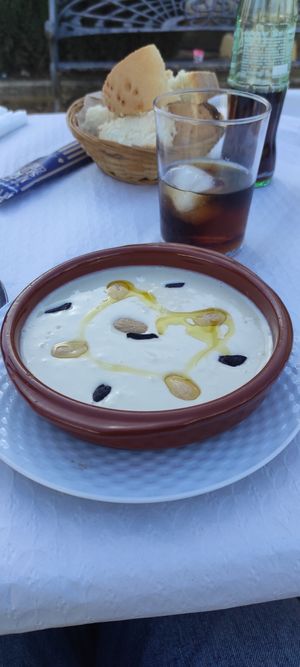 Mazamorra cordobés at Restaurante D'Copete in Cordoba