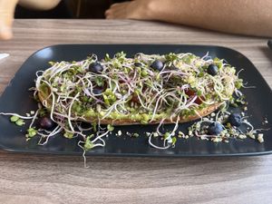 Avocado bread  at Shothouse in Ostrava