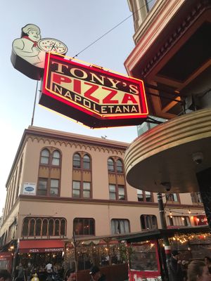  at Tony's Coal Fired Pizza in San Francisco