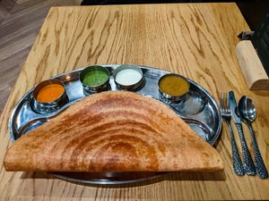 Incredibly good Dosa at The Madras Diaries at The Madras Diaries in Amsterdam