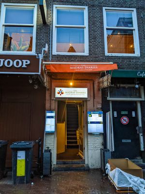 Outside of The Madras Diaries at The Madras Diaries in Amsterdam