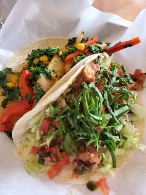 Pura Vida and Madre Tierra Tacos at Taco Ocho in Mckinney