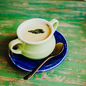 This Vegan Clam Chowder was by far the highlight of my meal. It tastes just like New England Clam Chowder White version not the red. if you know you know. Fantastic this amazed me  at Chaska in Cranston