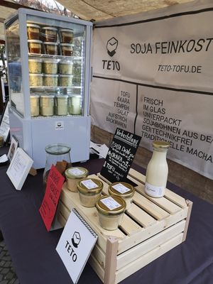 Soja Feinkost Berlin at Teto Tofu - Boxhagener Platz. in Berlin