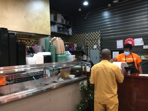 Front counter. at Voilà Afrique in New York City
