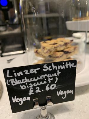 Linzer Shnitte  at Café BurgSchneider in Brancepeth