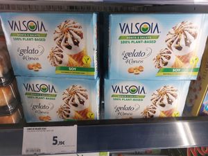 Ice cream cones at El Corte Ingles Supermarket in Gran Canaria