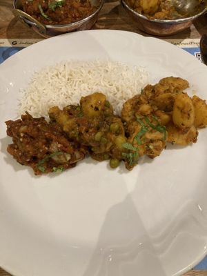 A mix at Indian Jewel in Prague