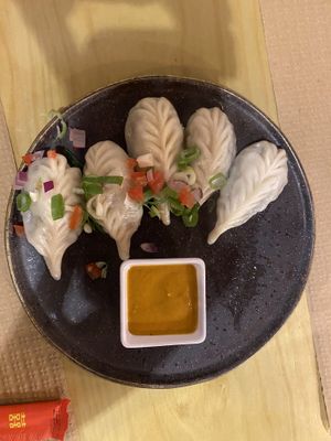 Vegan Momos  at Thamel in Porto