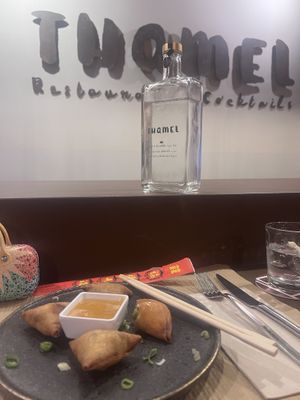 Mini samosa   at Thamel in Porto