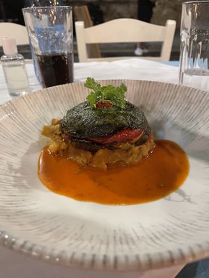Vegan Moussaka 🇬🇷 at Greek Stories in Athens