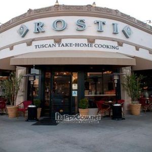 Located on the corner of 10th and Montana in Santa Monica at Rosti Tuscan Kitchen in Santa Monica