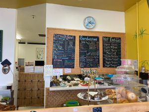 Inside at Lilikoi Cafe in Waimea