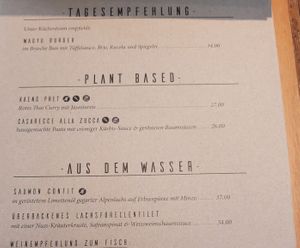 Mains at Stricker's in Winterthur