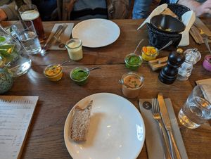 First course from the Stricker‘s plate at Stricker's in Winterthur