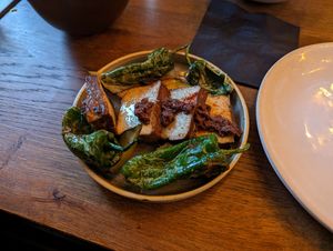 Smoked tofu at Stricker's in Winterthur