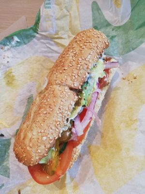 Vegan supreme at Subway in Asten