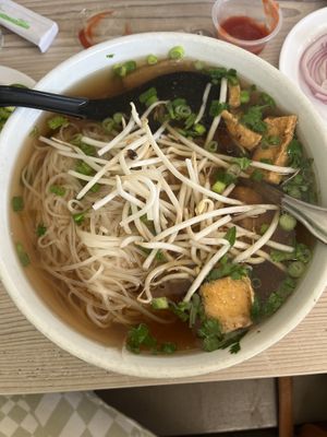 Pho  at Loving Hut - Mira Mesa in San Diego