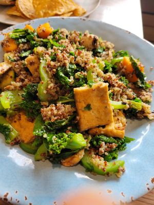 Quinoa Fiesta Salad at Loving Hut - Mira Mesa in San Diego