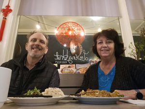 Happy Vegans at Loving Hut - Mira Mesa in San Diego