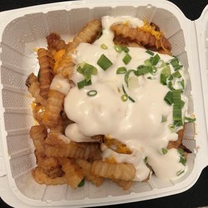 texas fries  at Loving Hut - Mira Mesa in San Diego