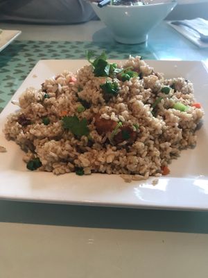 Shrimp fried rice  at Loving Hut - Mira Mesa in San Diego