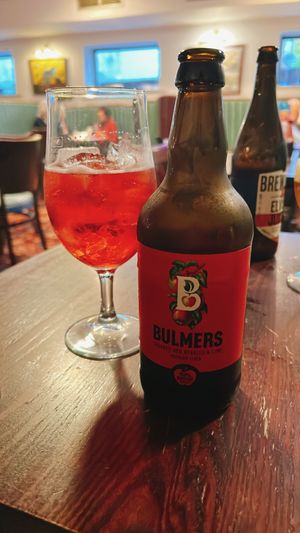 vegan cider  at The King's Highway in Inverness