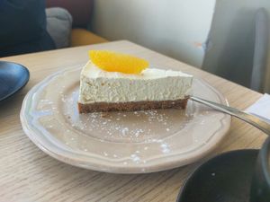 Cheesecake de laranja at Bone Free  in Costa Da Caparica