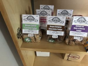 Fudge  at The Station Coffee House in Morpeth