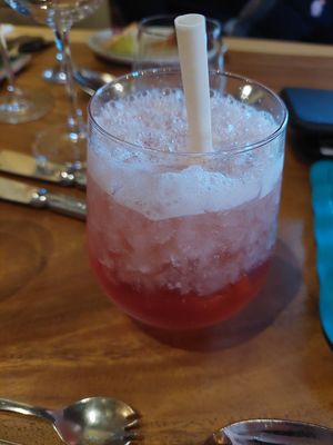 Alcoholvrije moktail at Zwadderkotmolen in Oudenaarde