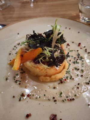 Main dish at Zwadderkotmolen in Oudenaarde