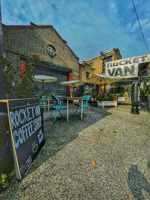 Come and relax  at Rocketvan Coffee Shop & Bar in South East London