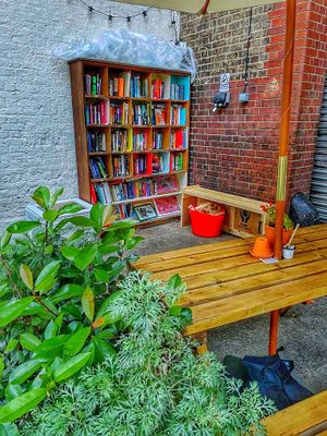 Chill with your favourite read at Rocketvan Coffee Shop & Bar in South East London