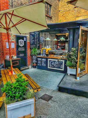 Service with a smile at Rocketvan Coffee Shop & Bar in South East London