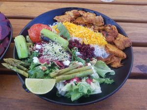 Vegan Bowl at Shekamu in Nuremberg