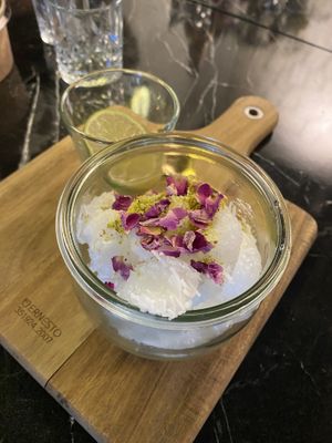 Glass noodle ice  at Shekamu in Nuremberg