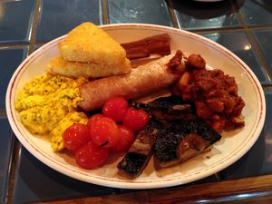 Set veggie #2 at The Breakfast Club - London Bridge in South East London