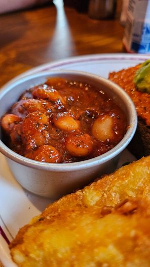 homemade beans at The Breakfast Club - London Bridge in South East London