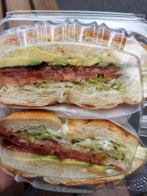 Vegan BLT at Vegan Deli in New York City