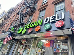 Exterior  at Vegan Deli in New York City